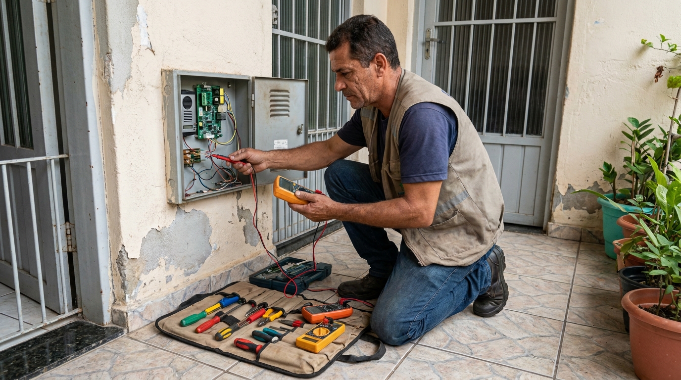 Conserto de interfone profissional em Contagem‑MG
