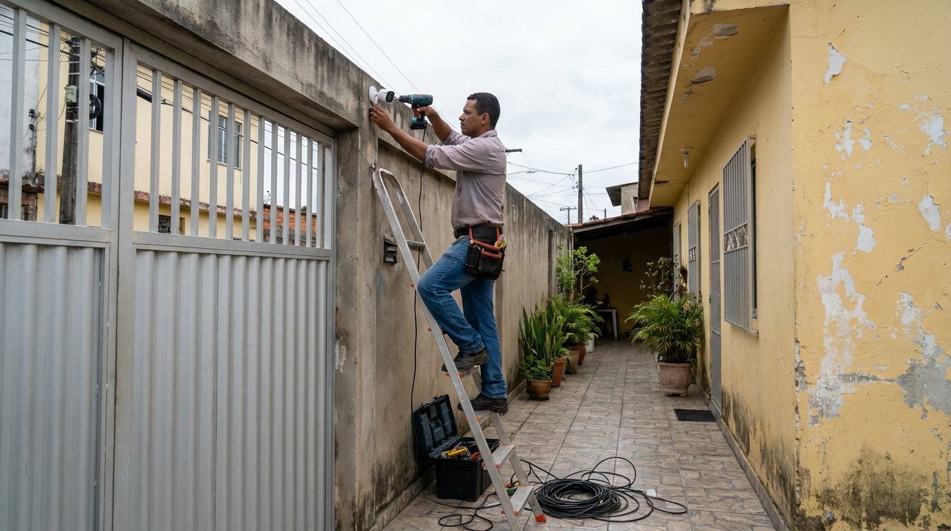 Instalacao de cameras de seguranca profissional em Contagem‑MG